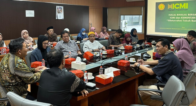 Rapat persiapan halal bihalal ICMI. (Dok ICMI)