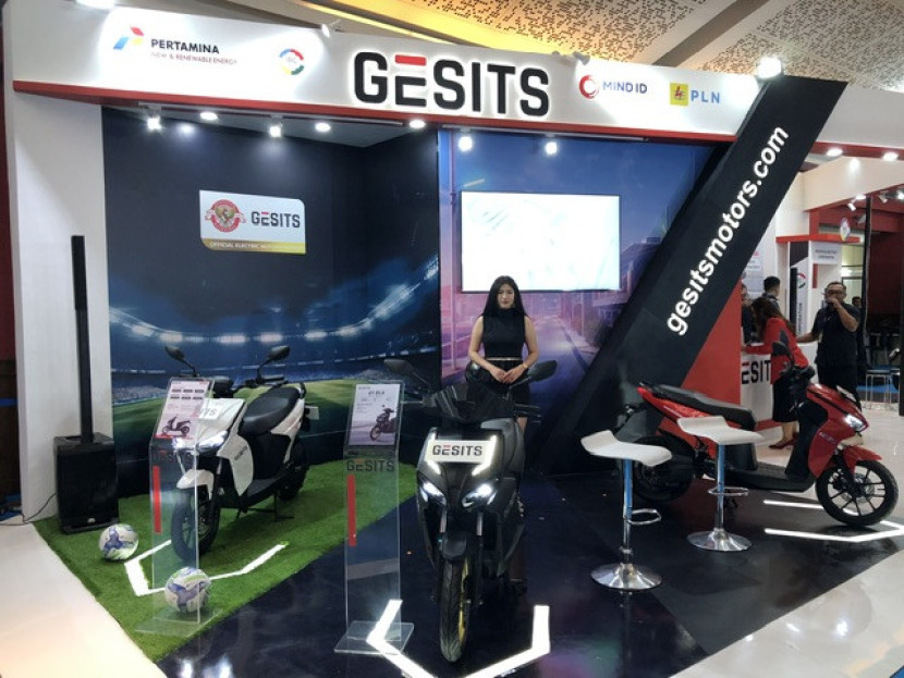 Booth GESITS di PEVS 2024. DOK. MOTORESTO.ID 