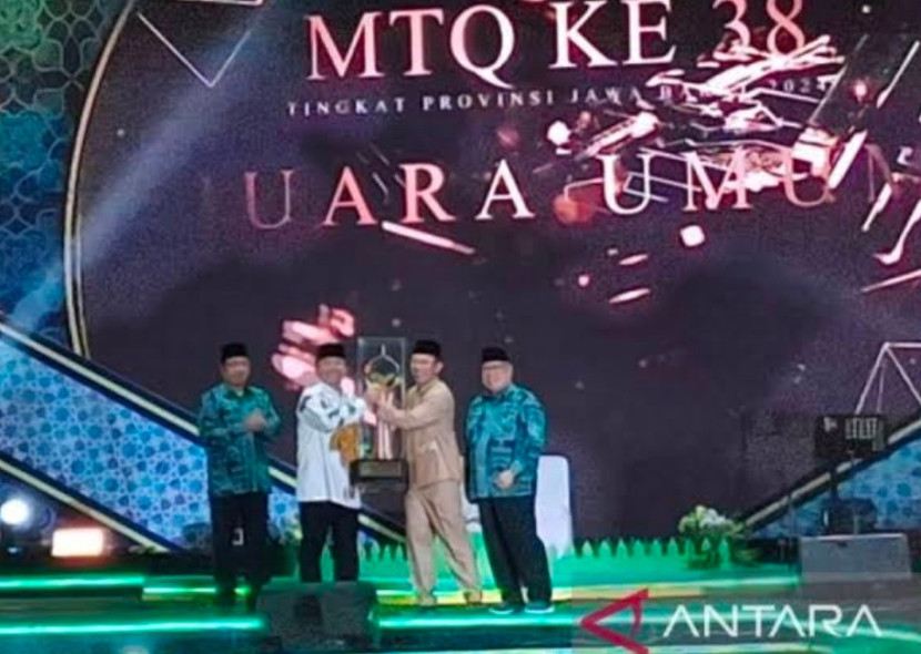 MTQ) ke-38 tingkat Provinsi Jawa Barat (Jabar) 2024 di Kabupaten Bekasi. (Foto: Antara)