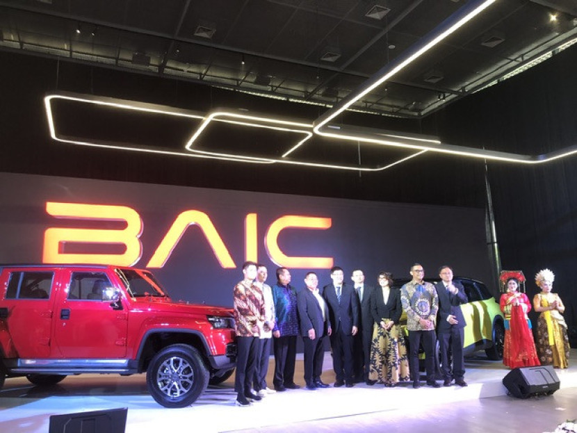 Soft launching BAIC Indonesia. DOK. MOTORESTO.ID