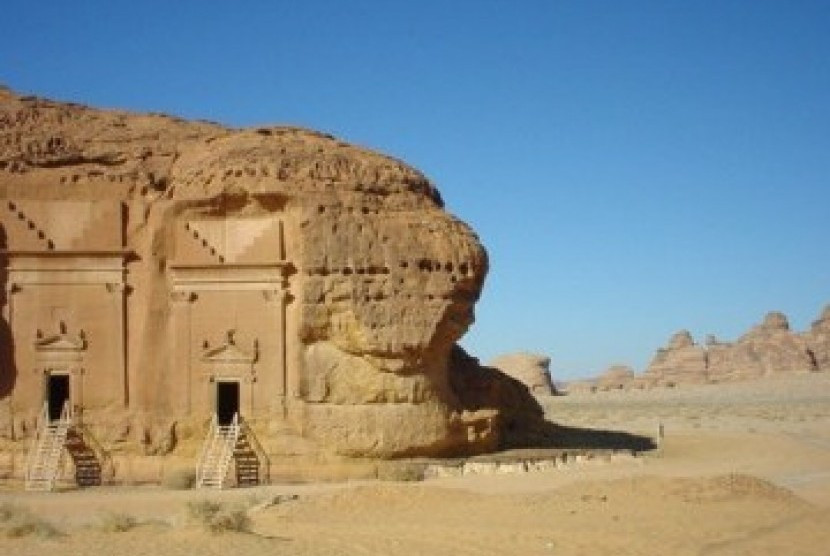 Madain Shalih, kota kuno peninggalan dua peradaban. (Foto:  http://nabataea.ne)
