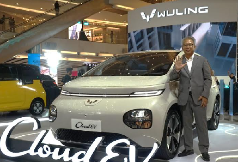 Tampak Wuling Cloud EV.      dok Wuling Motors