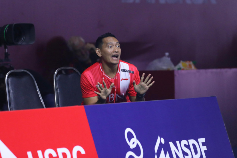 Asisten Pelatih Ganda Putri, Prasetyo Restu Basuki. Prasetyo sebut Ana/Tiwi tak tampil garang seperti di semifinal Thailand Open 2024. (Sumber foto: PBSI)