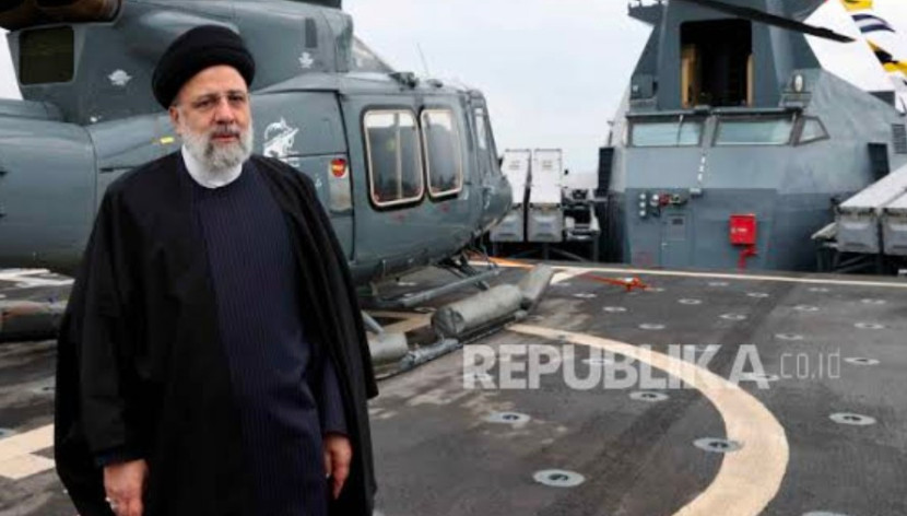 Presiden Iran Ebrahim Raisi (63 tahun) tewas saat helikopter yang ditumpangi alami kecelakaan. (Foto: Dok Republika)