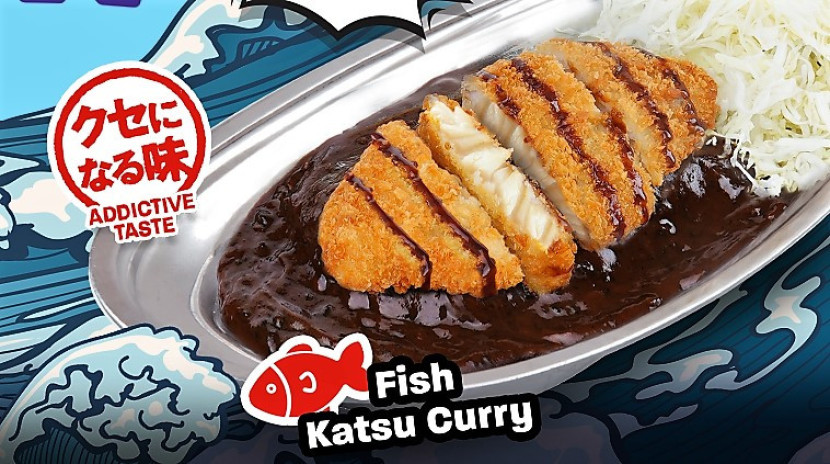 Kuliner kari seafood Kazanawa ada 2 macam yaitu Fish Katsu Curry dan Ebi Katsu Curry