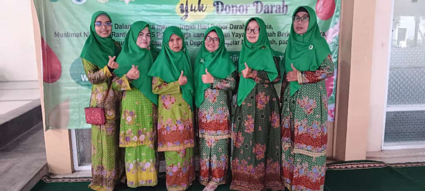 Pengurus Muslimat NU Anak Ranting RW 15 