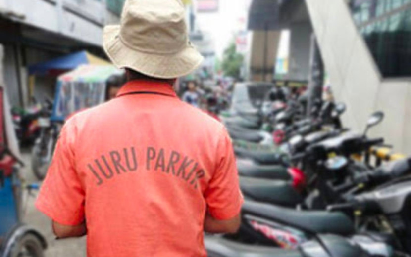 Jukir di Jakarta. (Foto: Dok Ruzka Indonesia)