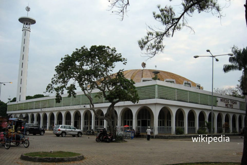 Masjid Taqwa Kota Metero sebelum dipugar. (Foto: Dok.Wikipedia)