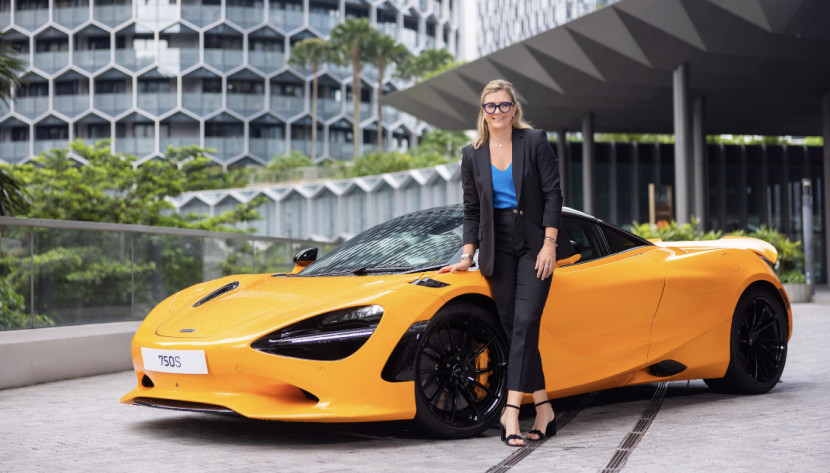Charlotte Dickson Direktur Regional Asia Pasifik McLaren Automotive. DOK. EUROKARS MOTOR INDONESIA 
