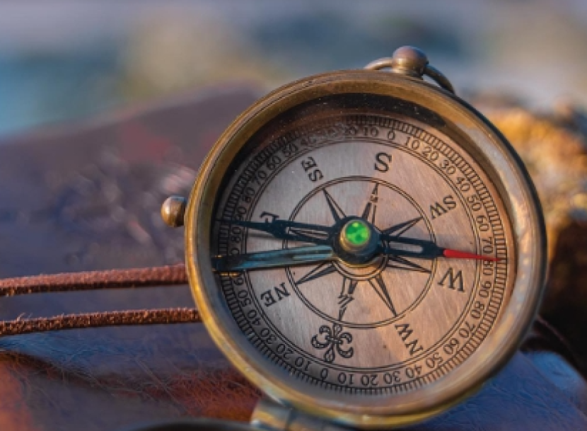 Ilustrasi kompas. Foto : IG Humpuss Maritime Internasional