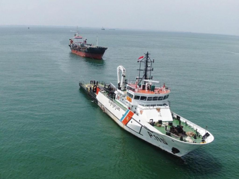 Kapal milik Kesatuan Penjaga Laut dan Pantai (KPLP).  Foto :  Direktorat Jenderal Perhubungan Laut