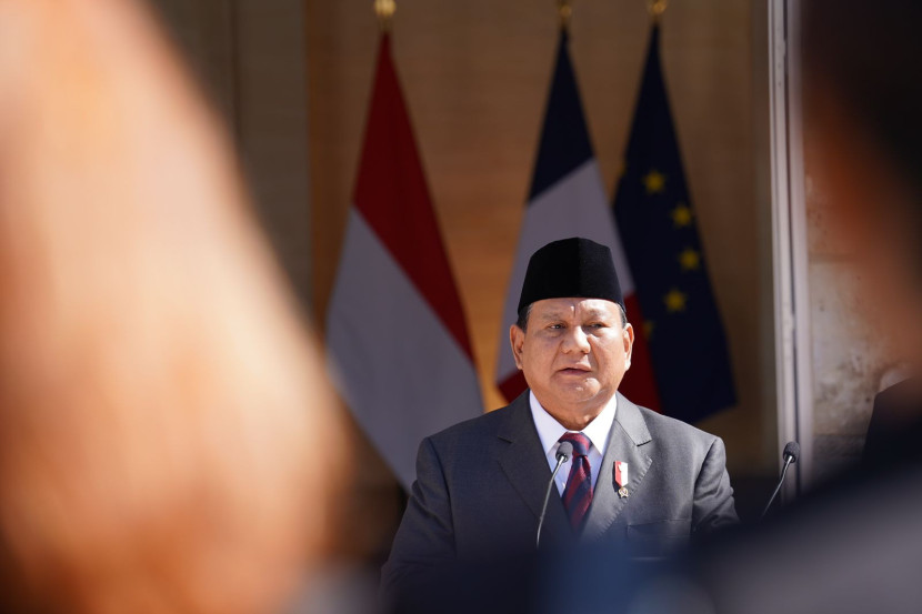 Presiden Terpilih sekaligus Menteri Pertahanan (Menhan), Prabowo Subianto.