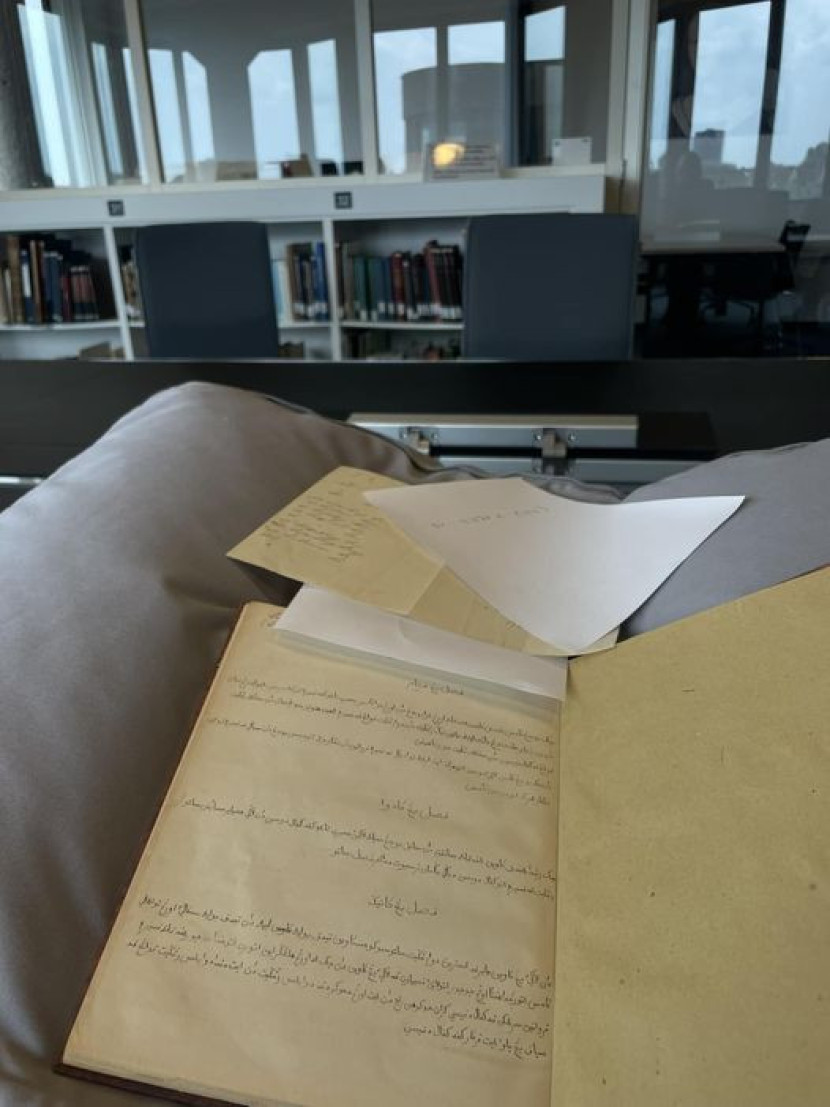 Koleksi naskah perpustakaan Universitas Leiden, Belanda. (FOTO: FB @benny arnas)