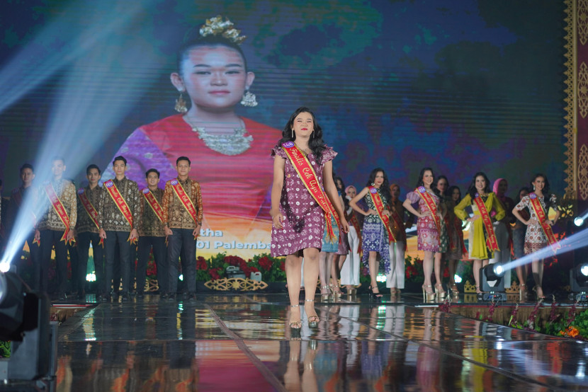 Annisa Zuma Nirbitha tampil sebagai finalis pada malam final CBCA Palembang 2024. (FOTO: Dok Annisa)