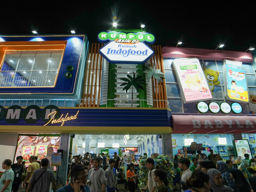 Suasana penuh pengunjung Rumah Indofood di Jakarta Fair Kemayoran 2024. (Foto: Dok Ruzka Indonesia)