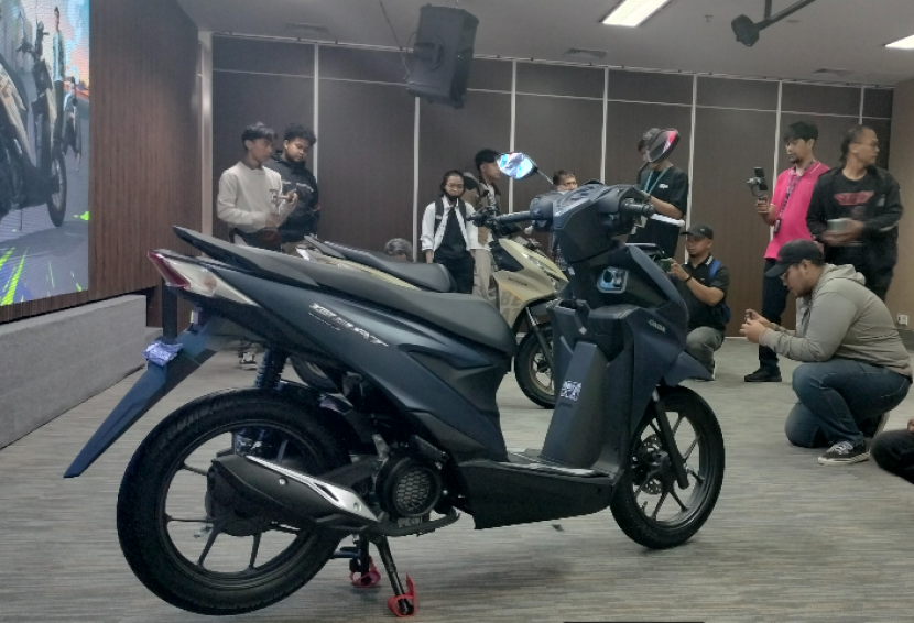 Honda BeAT Deluxe yang dilengkapi dengan smart key banyak digemari konsumen.   dok Motoresto.id