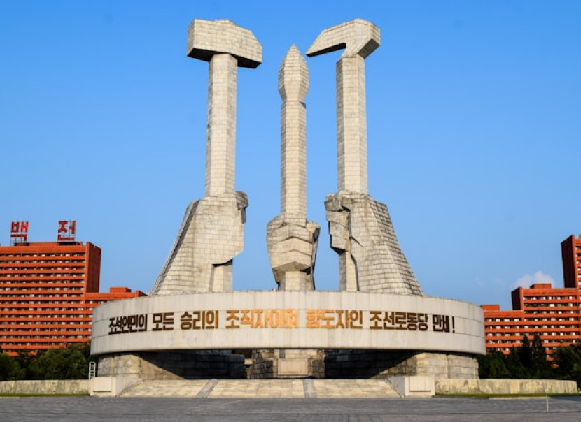 Suasana Pyeongyang, Korut (<a href=