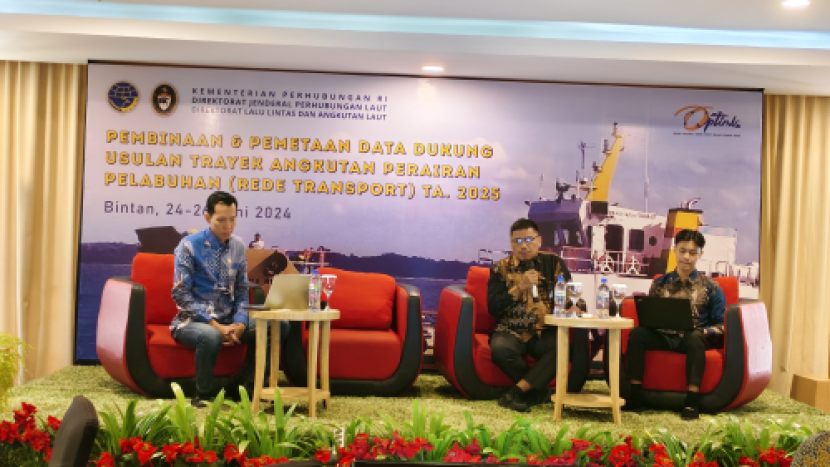 Ditjen Hubla adakan seminar pengembangan Rede di Bintan pada 24 Juni 2024. Sumber:situs resmi Direktorat Jenderal Perhubungan Laut