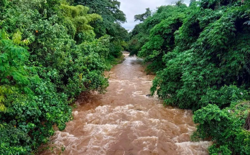 Sungai Ciliwung yang melintas Kota Depok. (Foto: Dok Ruzka Indonesia)