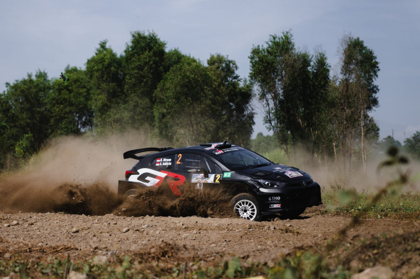 GR Yaris AP4 Pada Ajang Kejurnas Sprint Rally 2024. Dok. PT Toyota Astra Motor