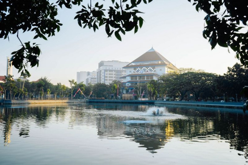 Kampus Universitas Airlangga Surabaya. 