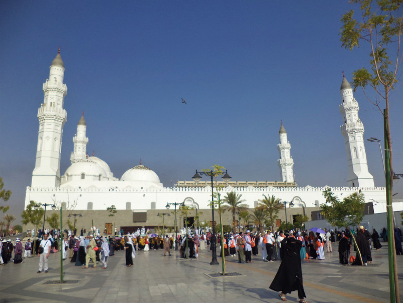 Masjid Taqwa dikenal Masjid Quba karena berada di Quba, 5 km dari Masjid Nabawi, Madinah. (Foto: SumatraLink.id/Mursalin Yasland)