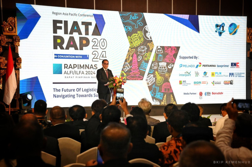 Suasana Rapat Pimpinan Nasional FIATA-RAP 2024. Sumber:situs resmi Kementerian Perhubungan