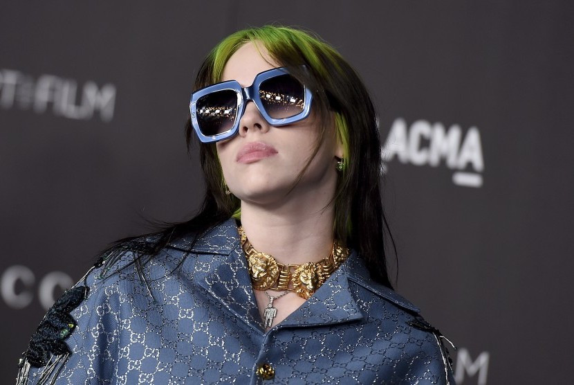 Musisi Billie Eilish. (AP)