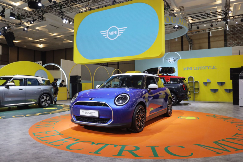 All New Electric MINI Cooper di GIIAS 2024, Tangerang (17/7). (Doc. BMW Group)