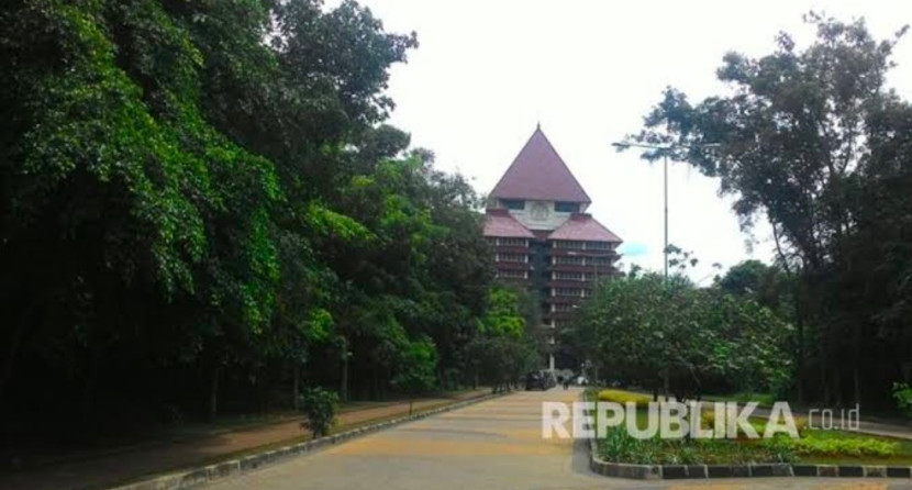 Gedung Rektorat UI. (Foto: Dok Republika)