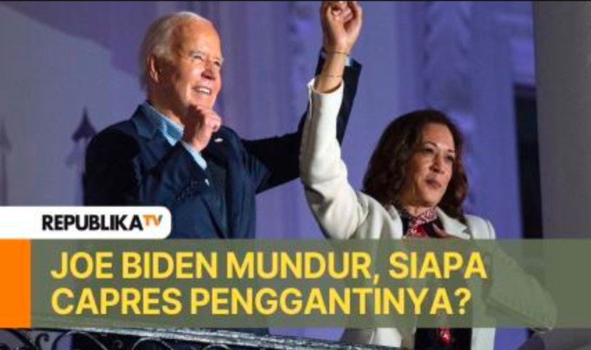 Joe Biden mundur dari Pilpres AS. (Foto: Dok Republika)