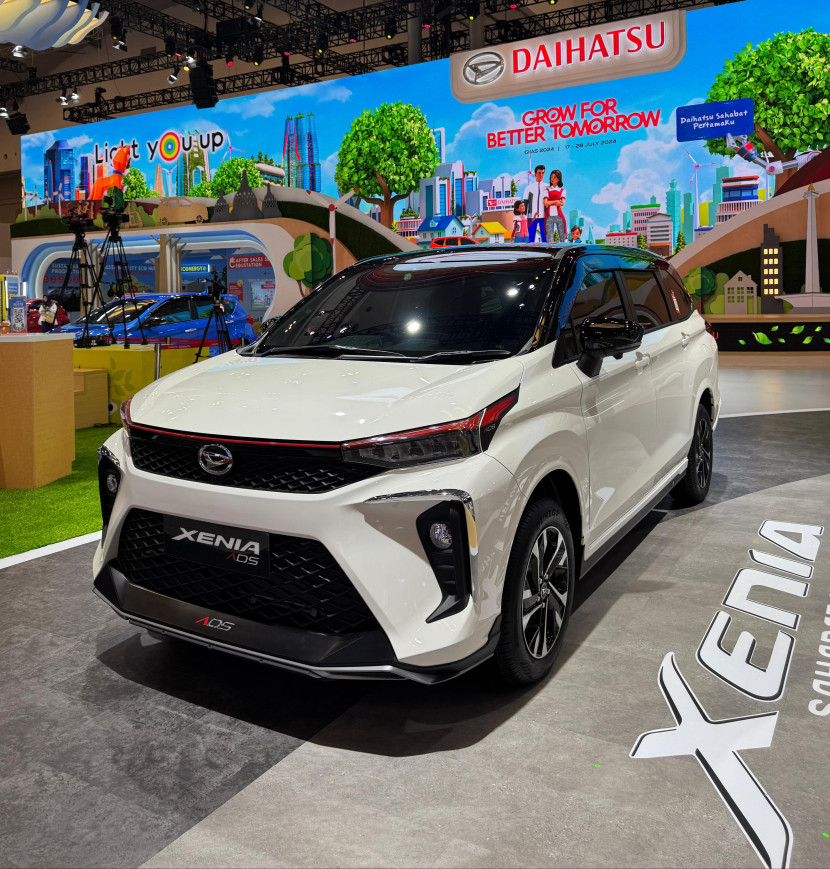 Tampak depan sporty Daihatsu Xenia ADS di GIIAS 2024. (Doc. Daihatsu)