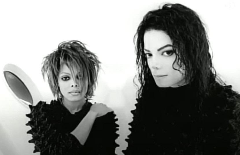 Janet Jackson dan Michael Jackson/screenshot