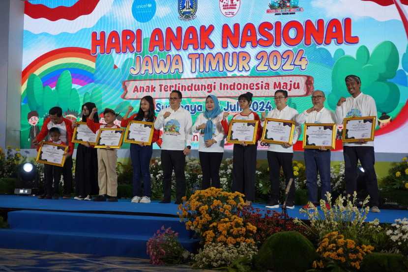 Perayaan Hari Anak Nasional Jawa Timur 2024