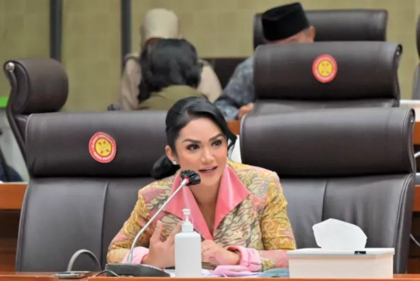 Anggota Komisi IX DPR RI Kris Dayanti . (Foto: Dok Republika)