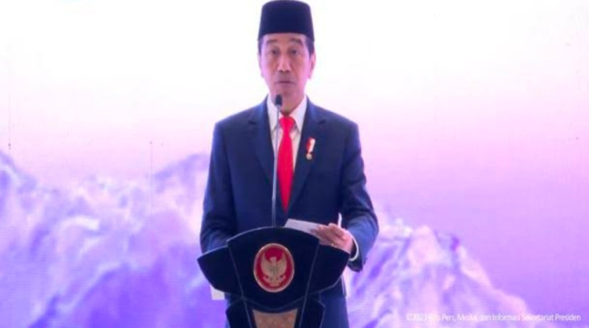 Presiden Jokowi meminta maaf ke rakyat Indonesia. (Foto: Dok Republika)