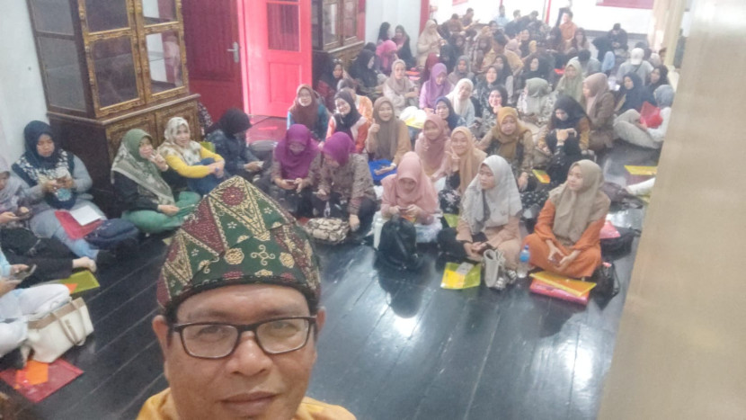 Di Museum Sultan Mahmud Badaruddin II Palembang, 126 peserta antusias ikut Kelas Bebaso Palembang yang diselenggarakan oleh Dinas Kebudayaan Kota Palembang selama 2 hari 3-4 Agustus 2024. (FOTO:D Oskandar)