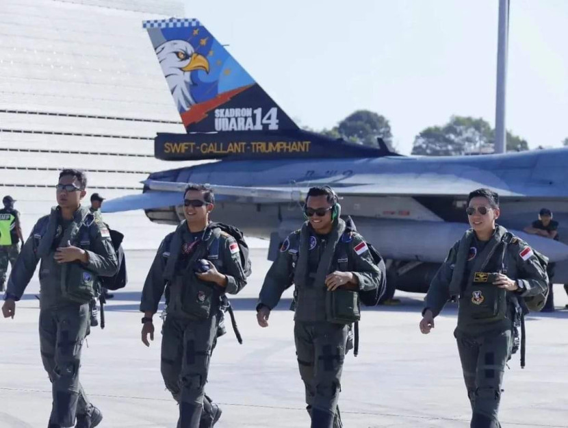 Delegasi TNI AU dalam latihan Pitch Black 2024 di Darwin, Australia. Sumber: Seputarmiliter.id