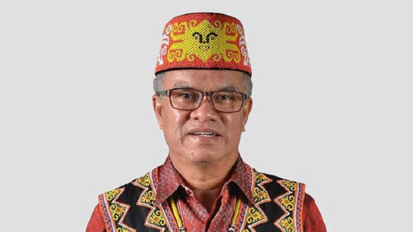 Ketua Umum Persekutuan Dayak Kaltim, yang juga mantan Walikota Samarinda, Syaharei Jaang. 