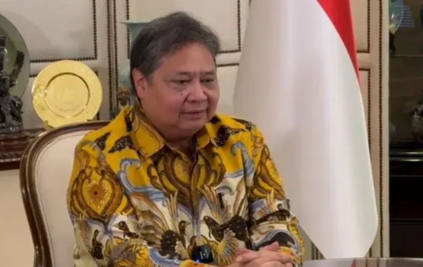 Golkar merilis video pengunduran diri Airlangga. (Golkar)