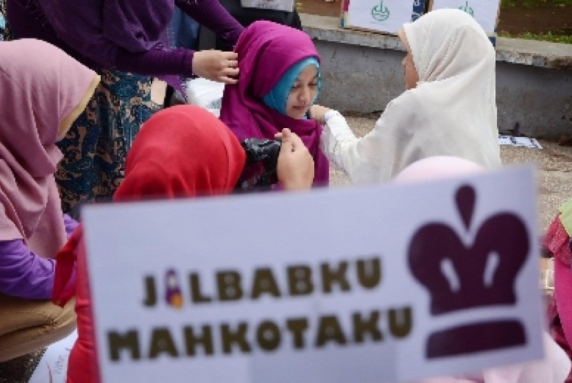 Jilbab Busana Muslimah (FOTO: Republika/ Edy Yusuf)