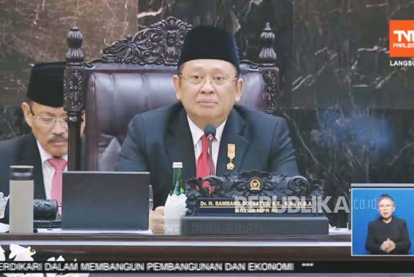 Ketua MPR RI Bambang Soesatyo. (Foto: Tangkapan Layar)