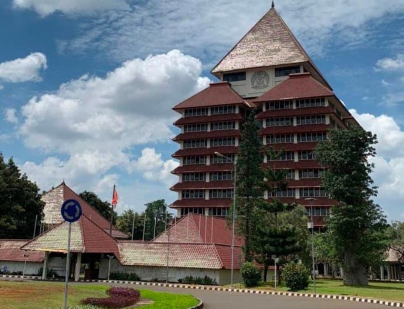 Gedung Rektorat UI Depok. (Foto: Dok Ruzka Indonesia)