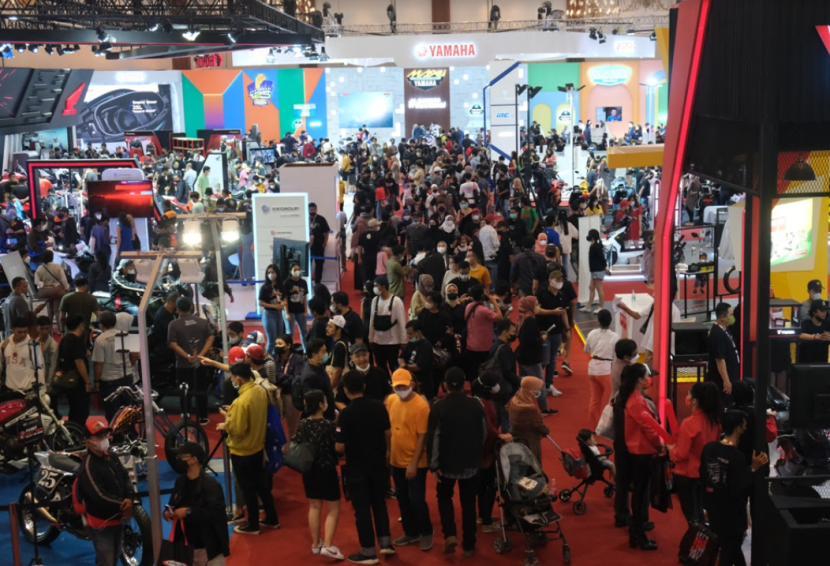 Tampak suasana pameran IMOS.     Dok. IMOS