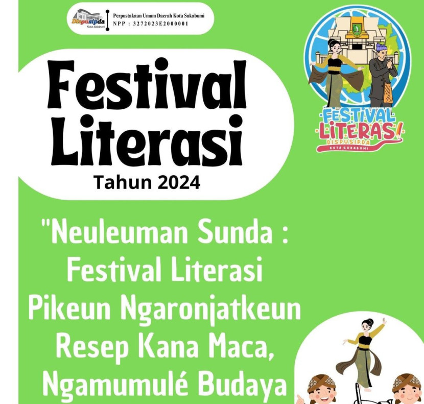 Festival literasi Kota Sukabumi 2024. Diskominfo Kota Sukabumi