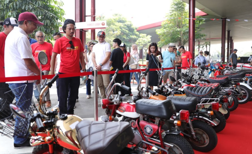 Tampak Honda Monkey di Indonesia Autovaganza      