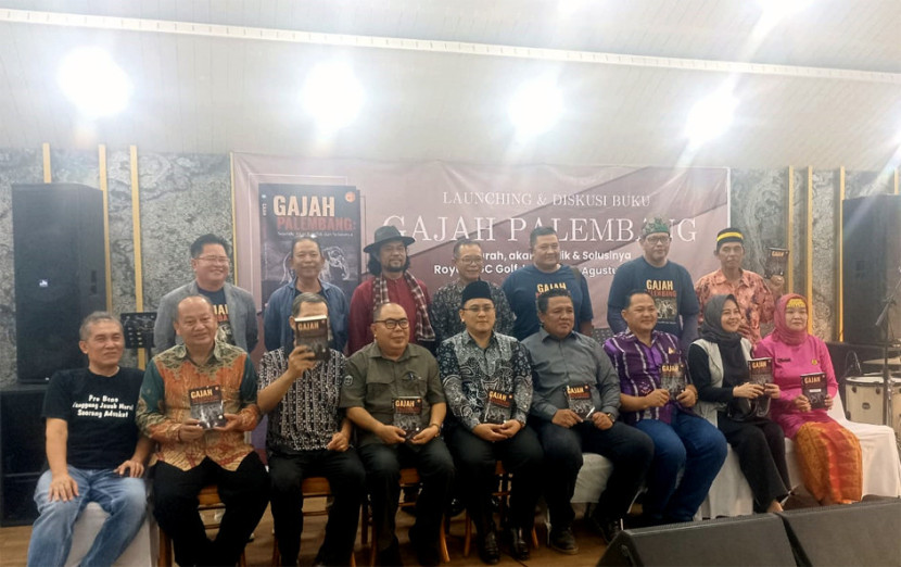 Peluncuran buku “Gajah Palembang: Sejarah, Akar Konflik dan Solusinya” (FOTO: D Oskandar)