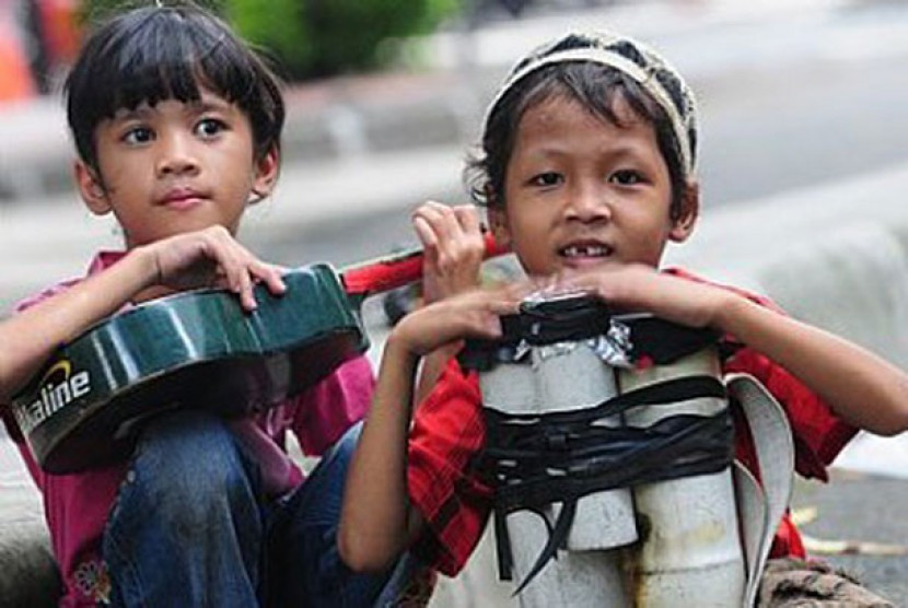 Anak putus sekolah. Tingginya angka anak putus sekolah di Cianjur, Jawa Barat, karena faktor budaya dan pendidikan. Sumber: Dok Republika