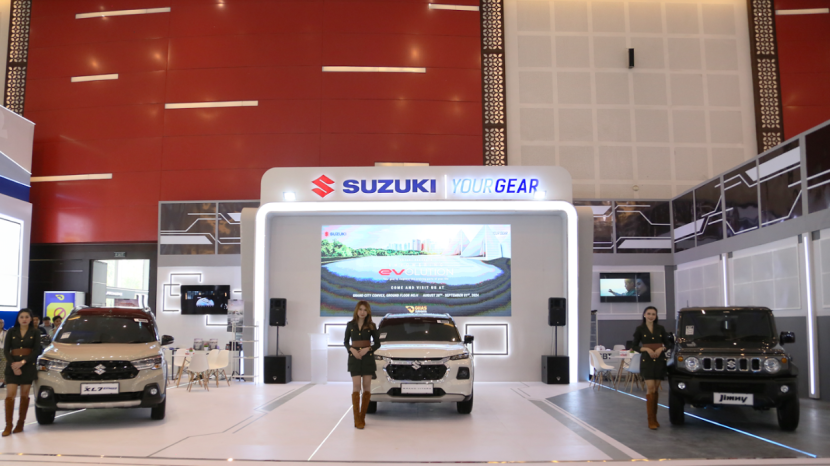 Tampak produk Suzuki di GIIAS 2024 Surabaya     Dok. SIS