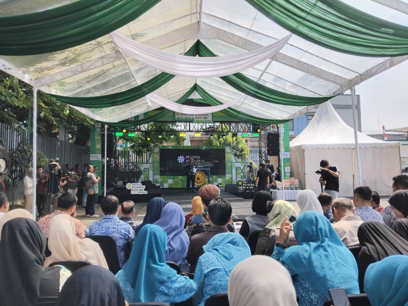 Pembukaan Pesona Swarga Bumi di Museum Pegadaian Kota Sukabumi, Sabtu (31/8/2024).